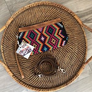 Diamond Huipil Clutch